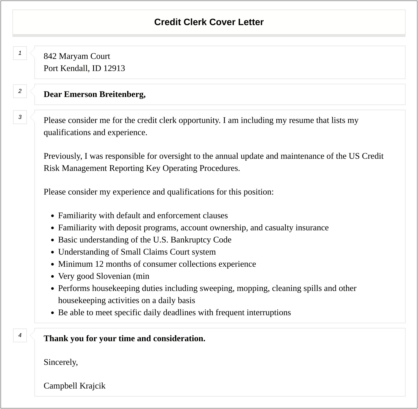 Resume Cover Letter For Court Reporter
