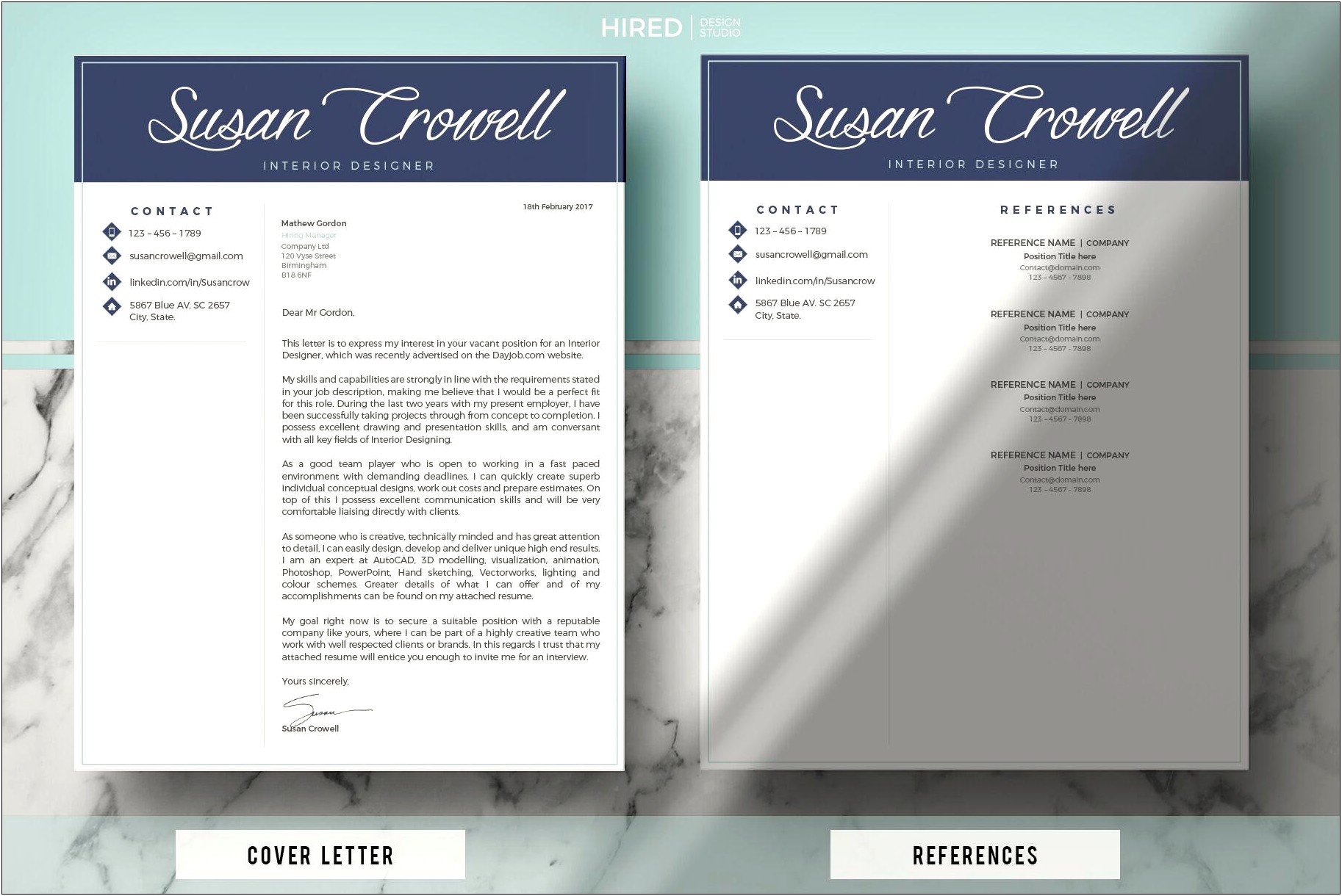 Resume Cover Letter Page Microsoft Word
