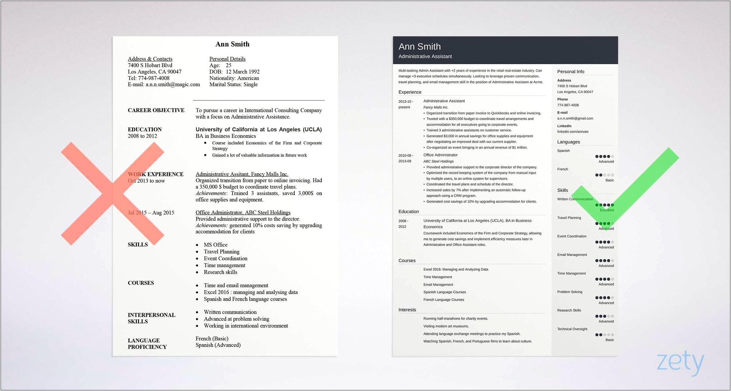 Resume Cover Letter Sample Administrative Assistant