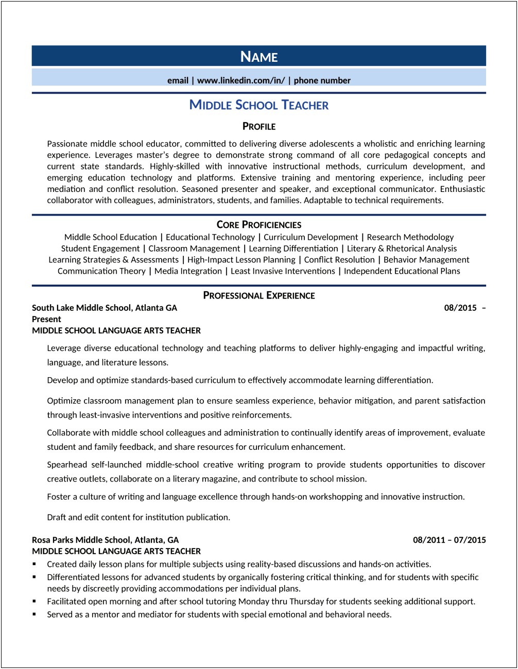 Resume Details To Include In High Schoole Education