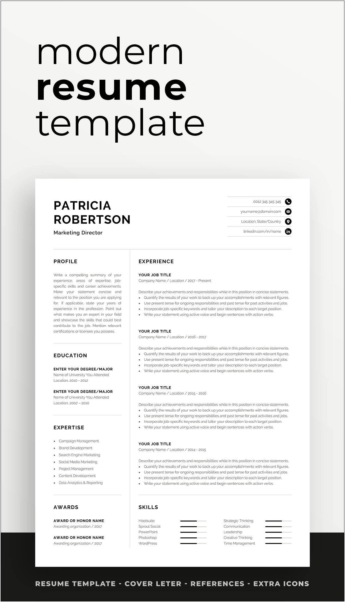 Resume Example.with Details Quantifiable Content