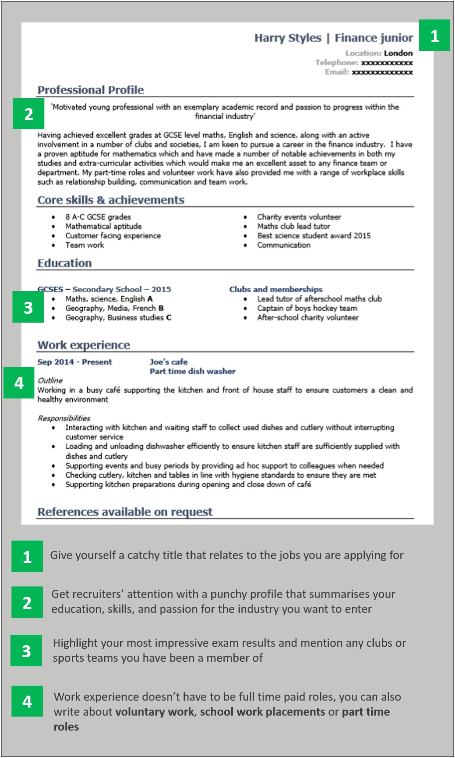 Resume Examples For Education Jobs Examples