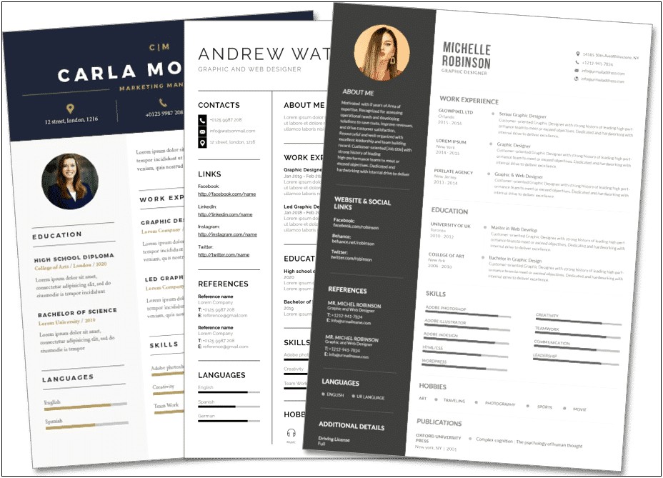 Resume Examples With Education On Top