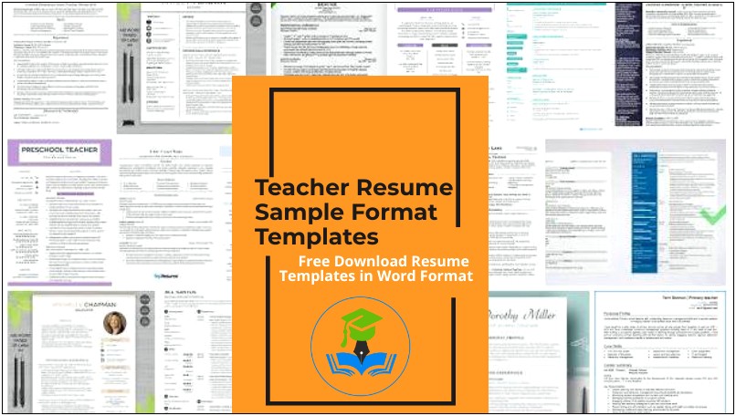 Resume For A Fresher Teacher Job