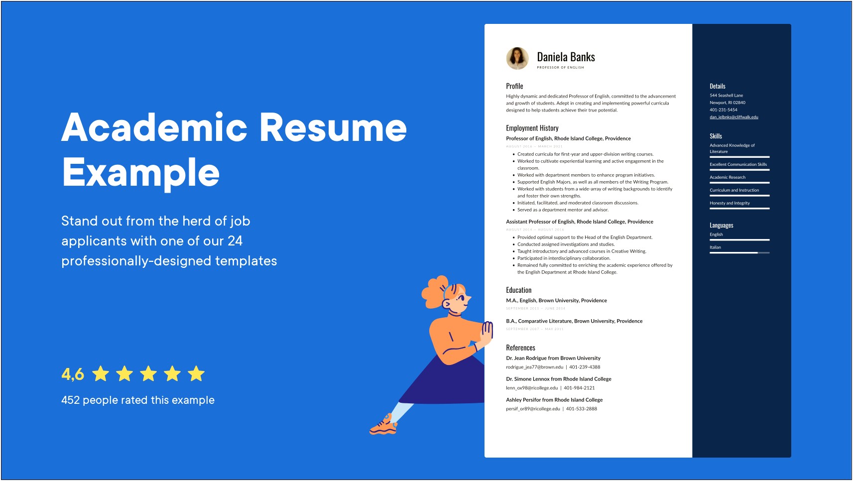 Resume For Masters Application Sample Rhode Island College
