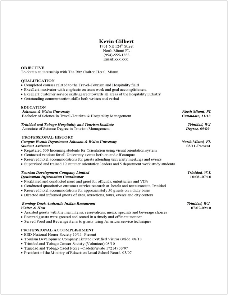 Resume For School Board Position Volunteer