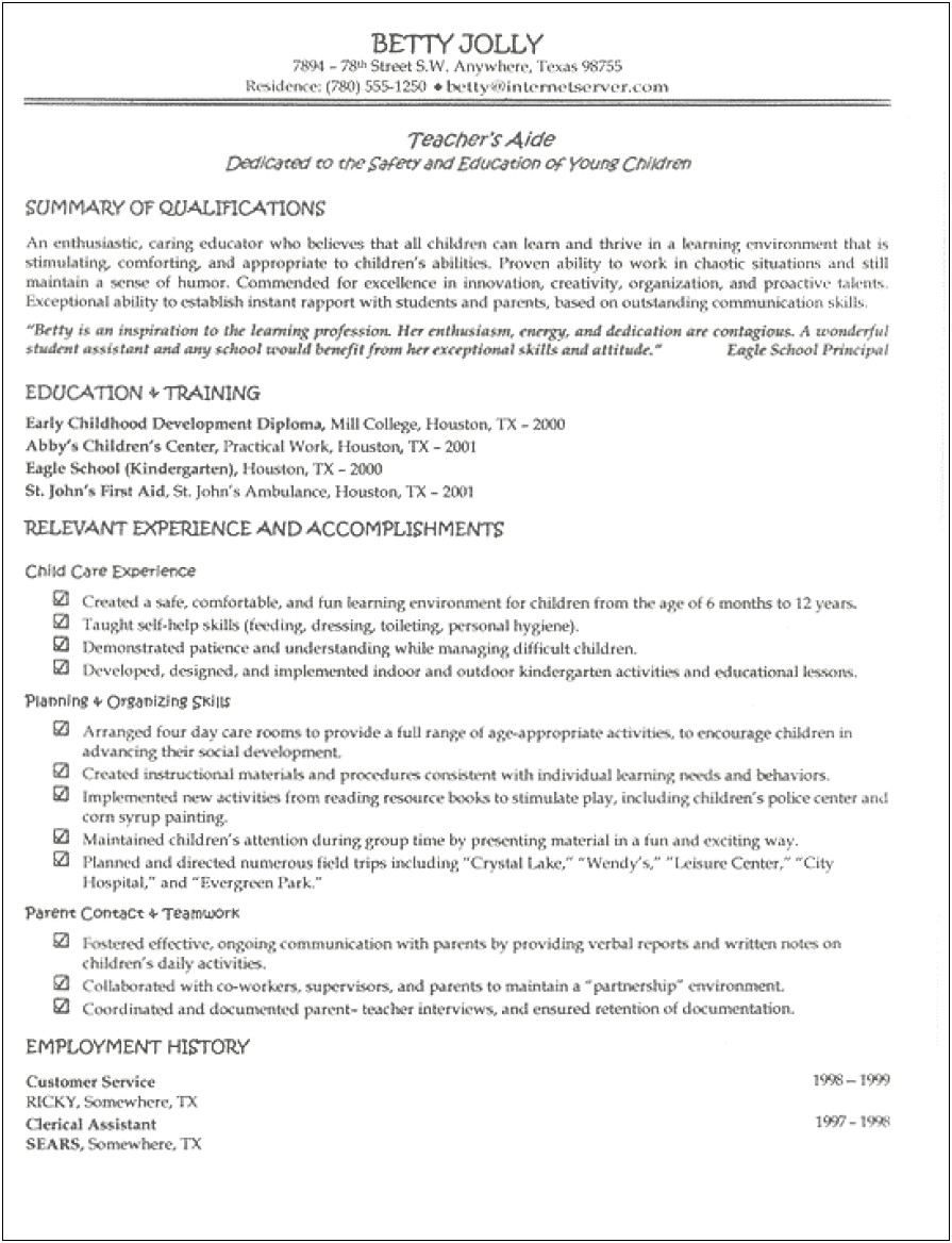 Resume For Students With No Experience Pdf