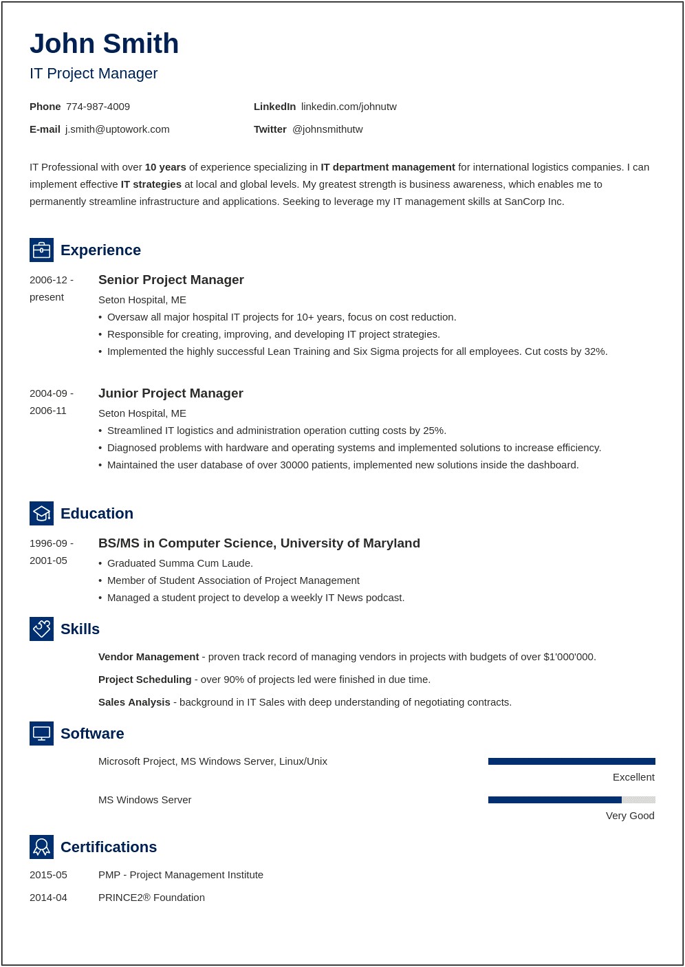 Resume Format For Job Interview Doc