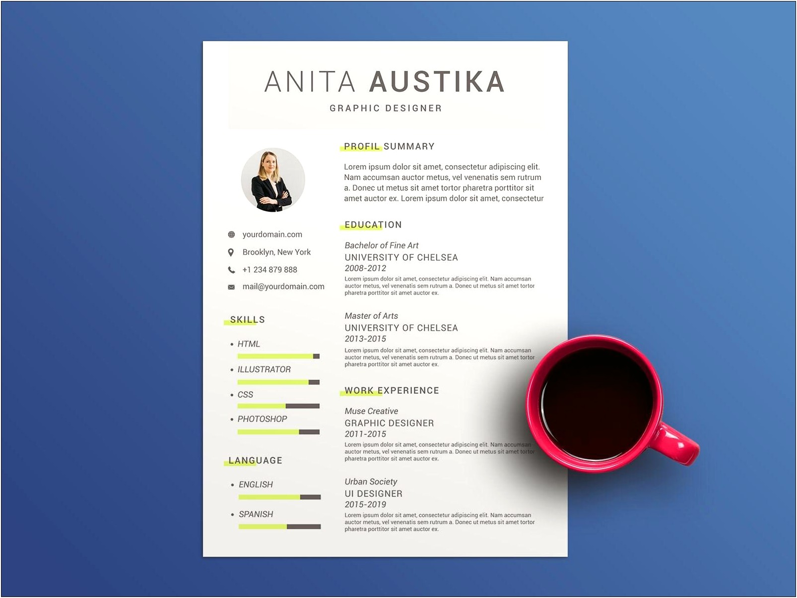 Resume Format For Job Interview Images