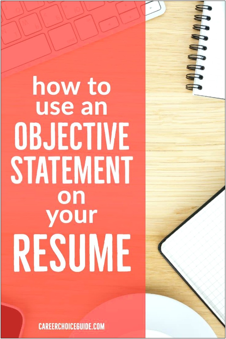 Resume Job Objectives For First Jobs