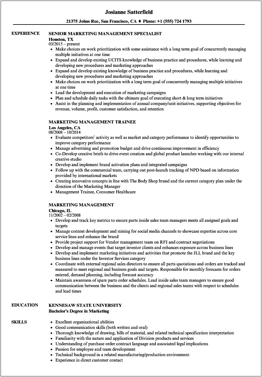 Resume Lapse In Work Experience Example