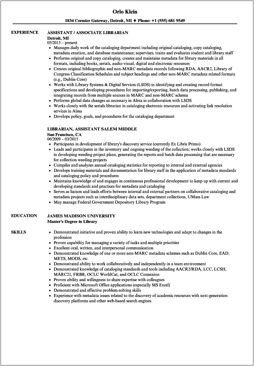 Resume Library For Job Search Reddit