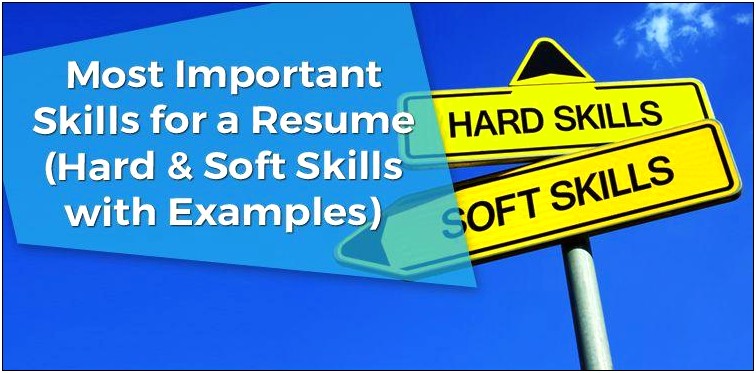 Resume List Soft And Hard Skills
