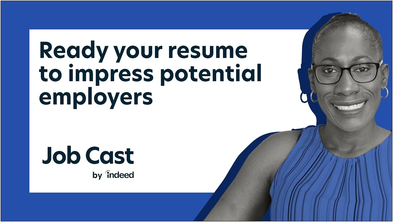Resume Minimize Current Job And Emphasize Former