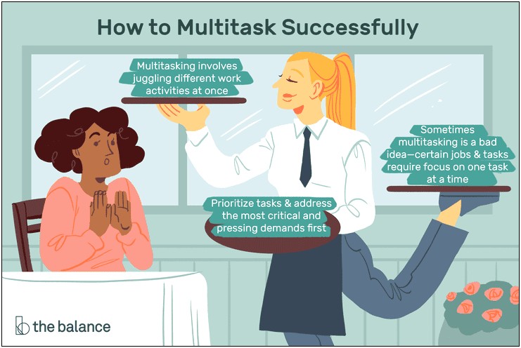 Resume Multi Tasking And Priorization Skills