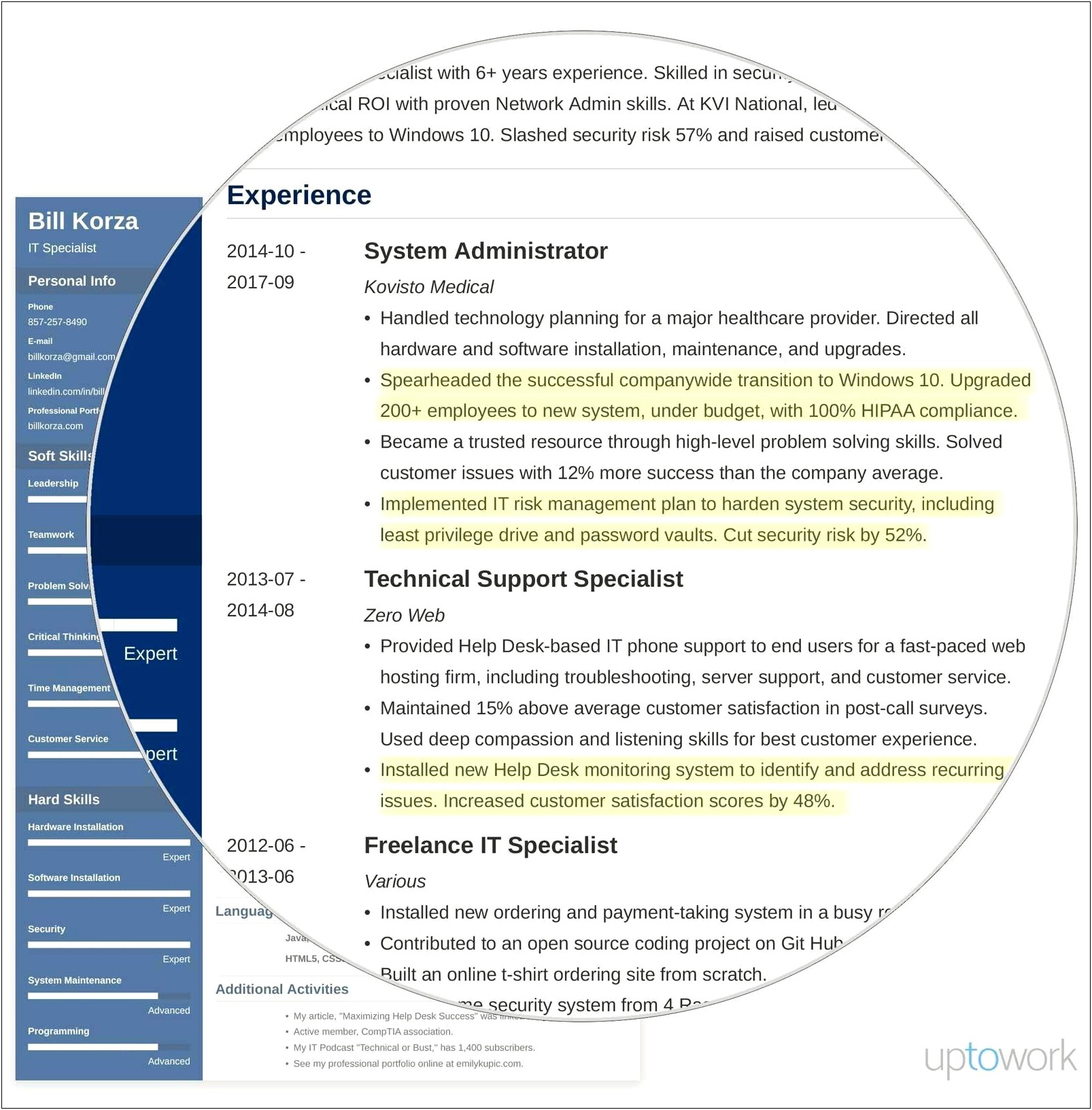 Resume Objective Summary Statements Customer Service