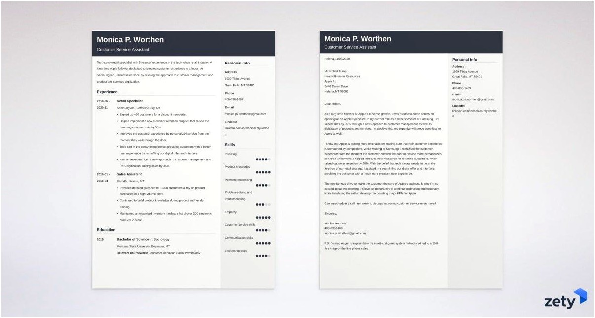 Resume Objectve To Get A Job With Apple