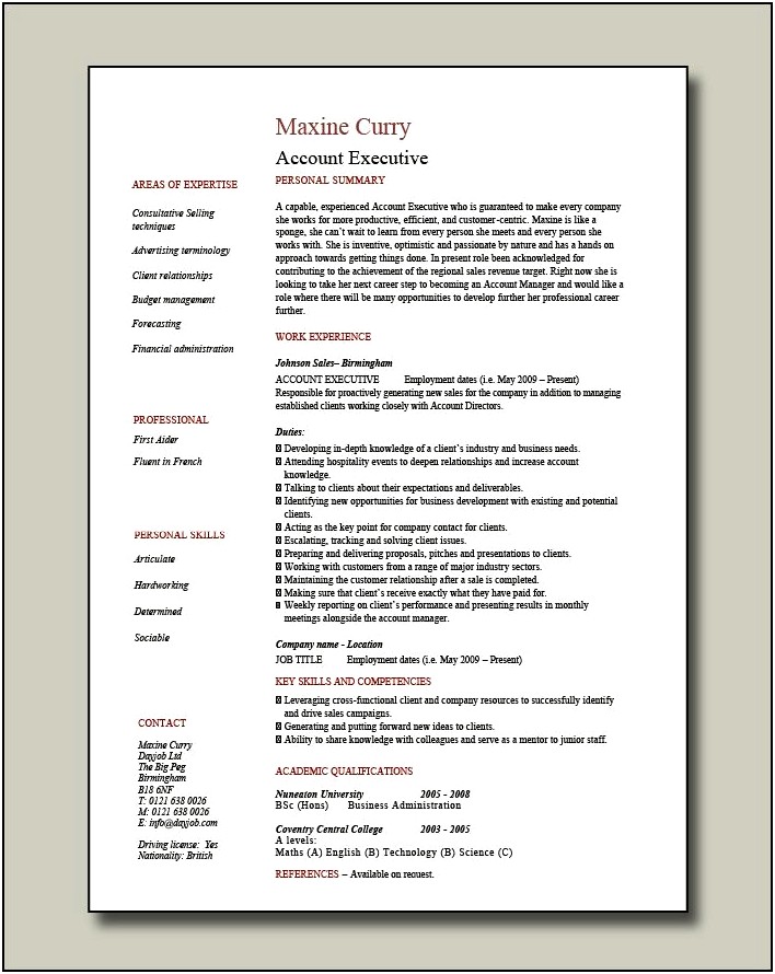 Resume Ok To Put Reference Upon Request