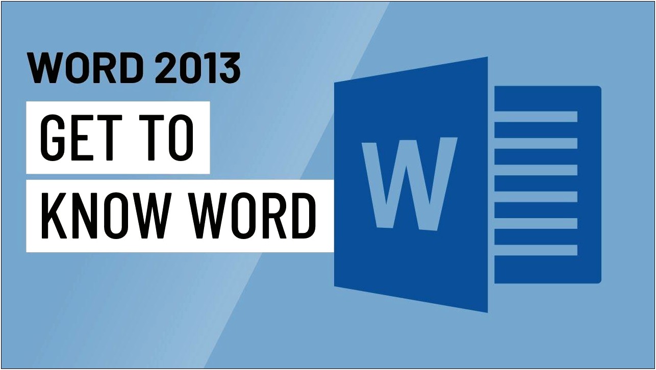 Resume Reading Feature In Word 2013 2016