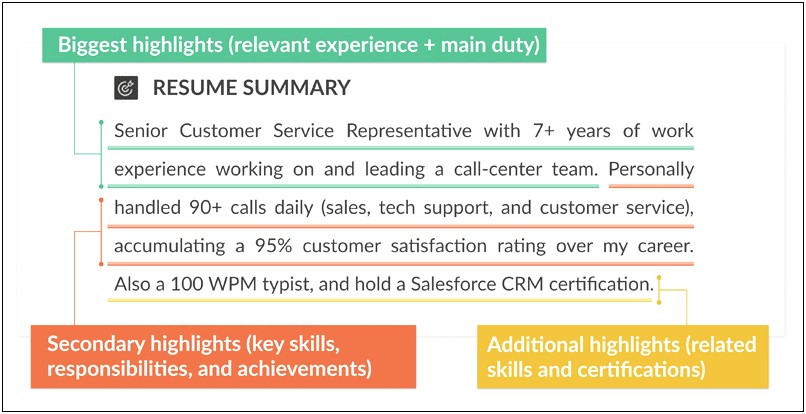 Resume Samples For General Customer Service