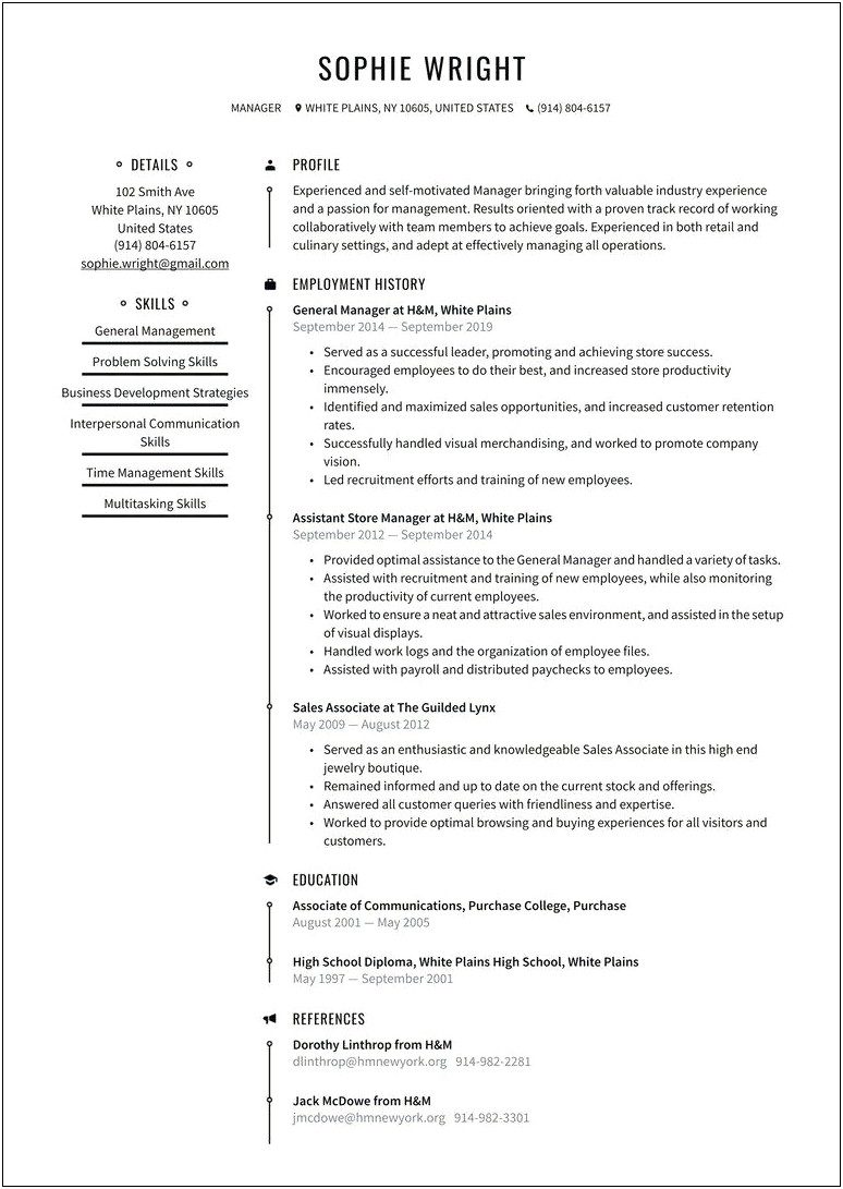 Resume Skills And Abilities Section Language