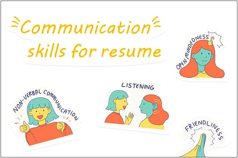 Resume Skills And Qualification Examples Communication Skills