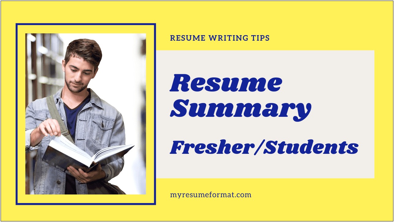 Resume Summary Expamples For Graduate Students