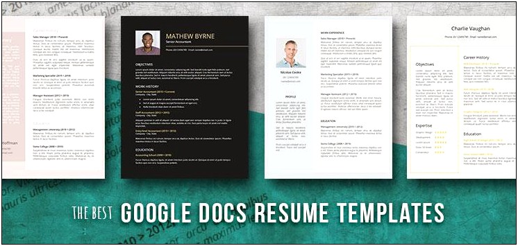Resume Template Download For Google Docs