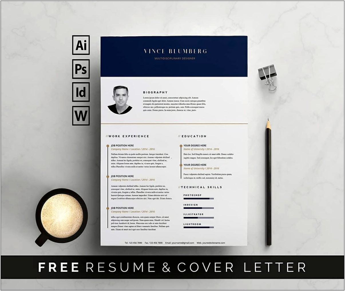 Resume Template Word Free Download 2018