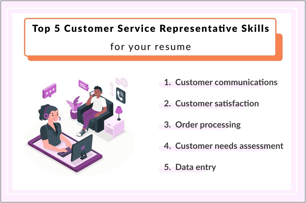 Resume With Customer Service Experience Include