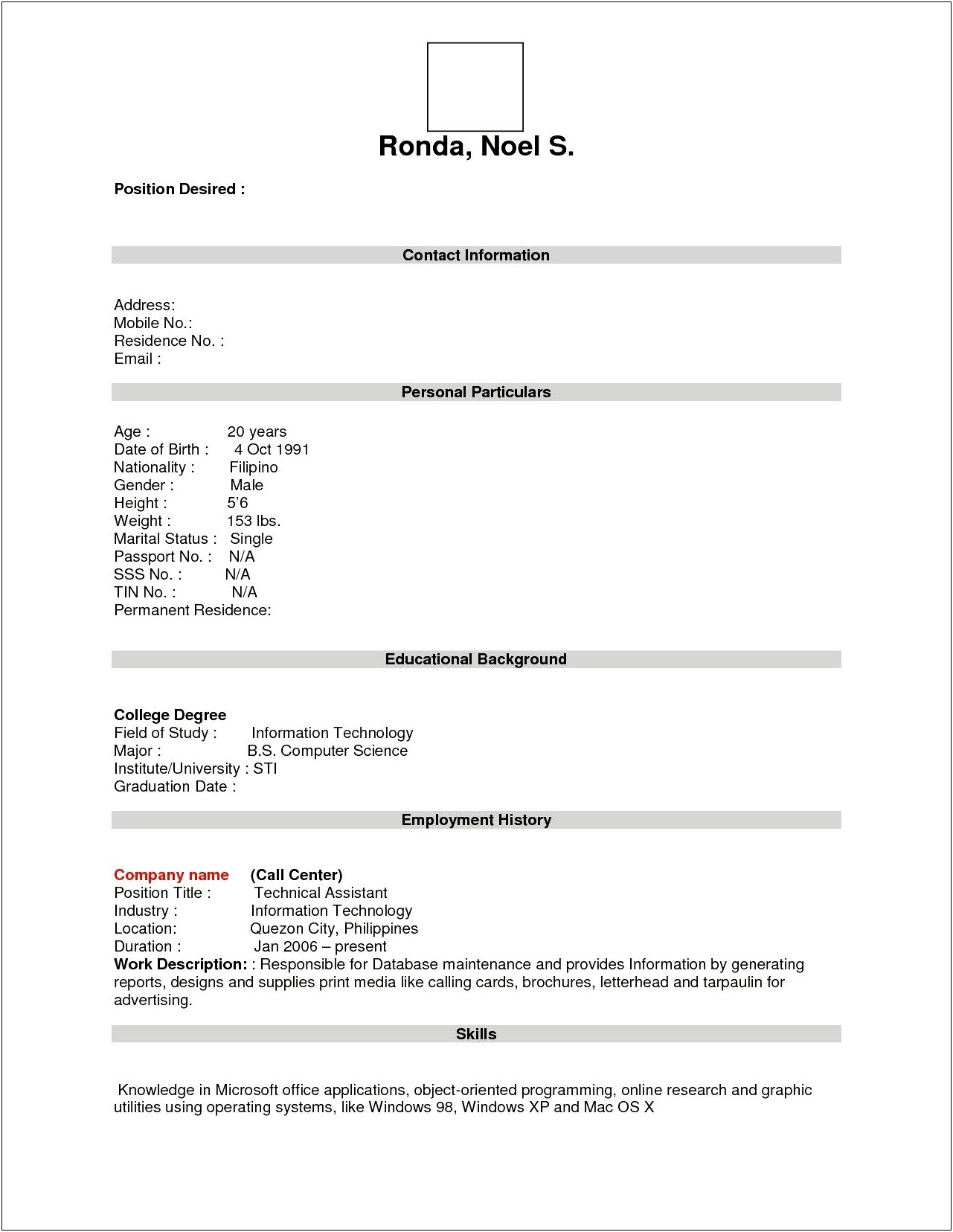 Resume Wizard Free Download For Windows Xp
