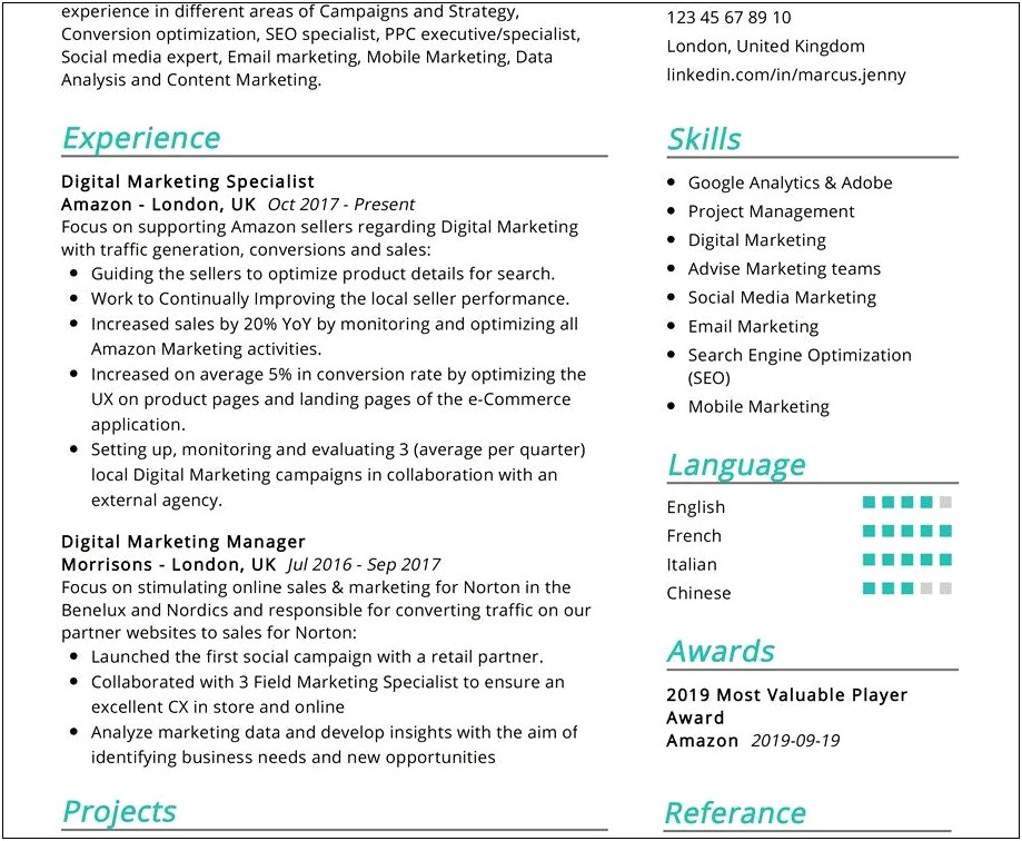 Resume Words To Use For Search Engine