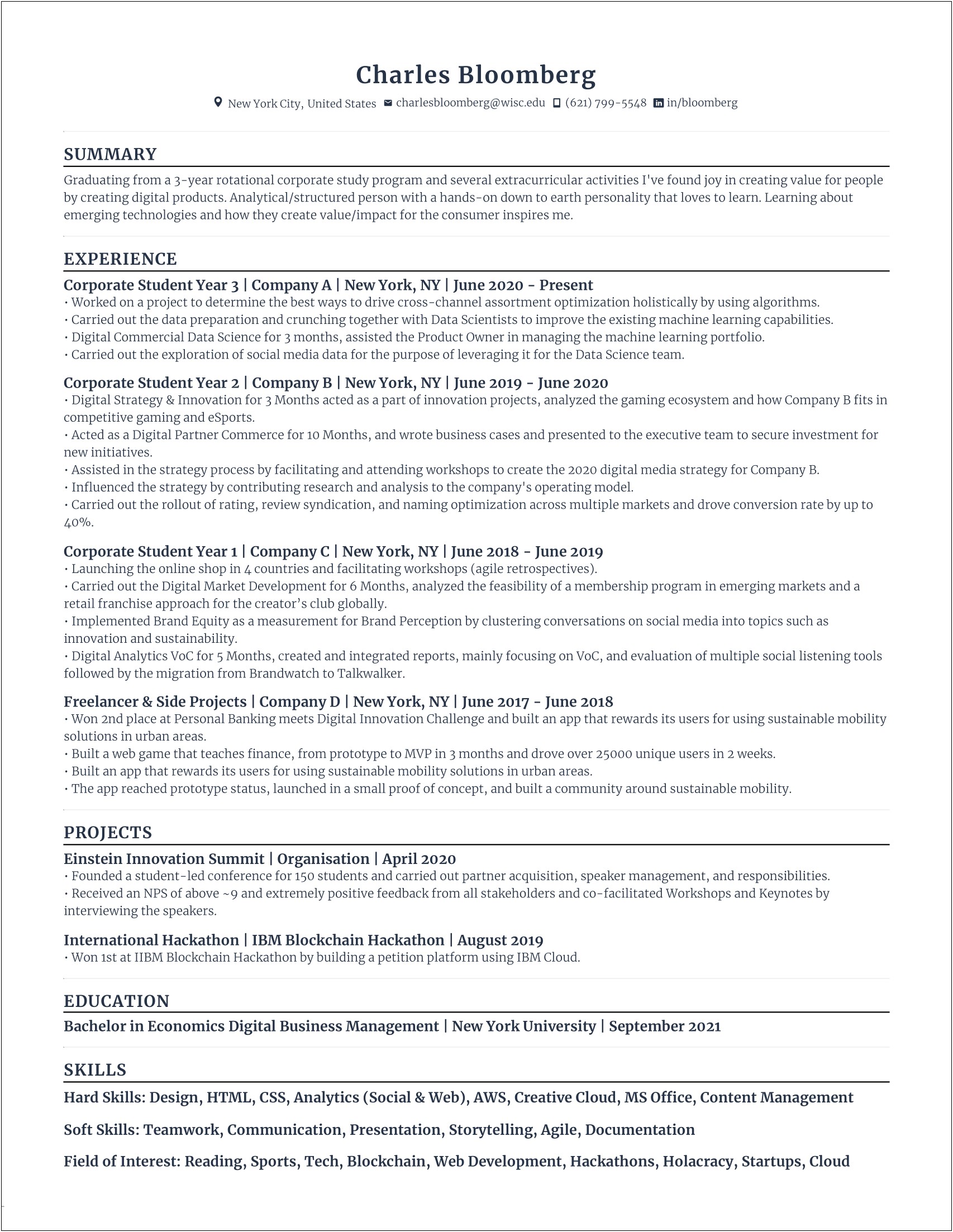 Resumes For People With Little To No Experience