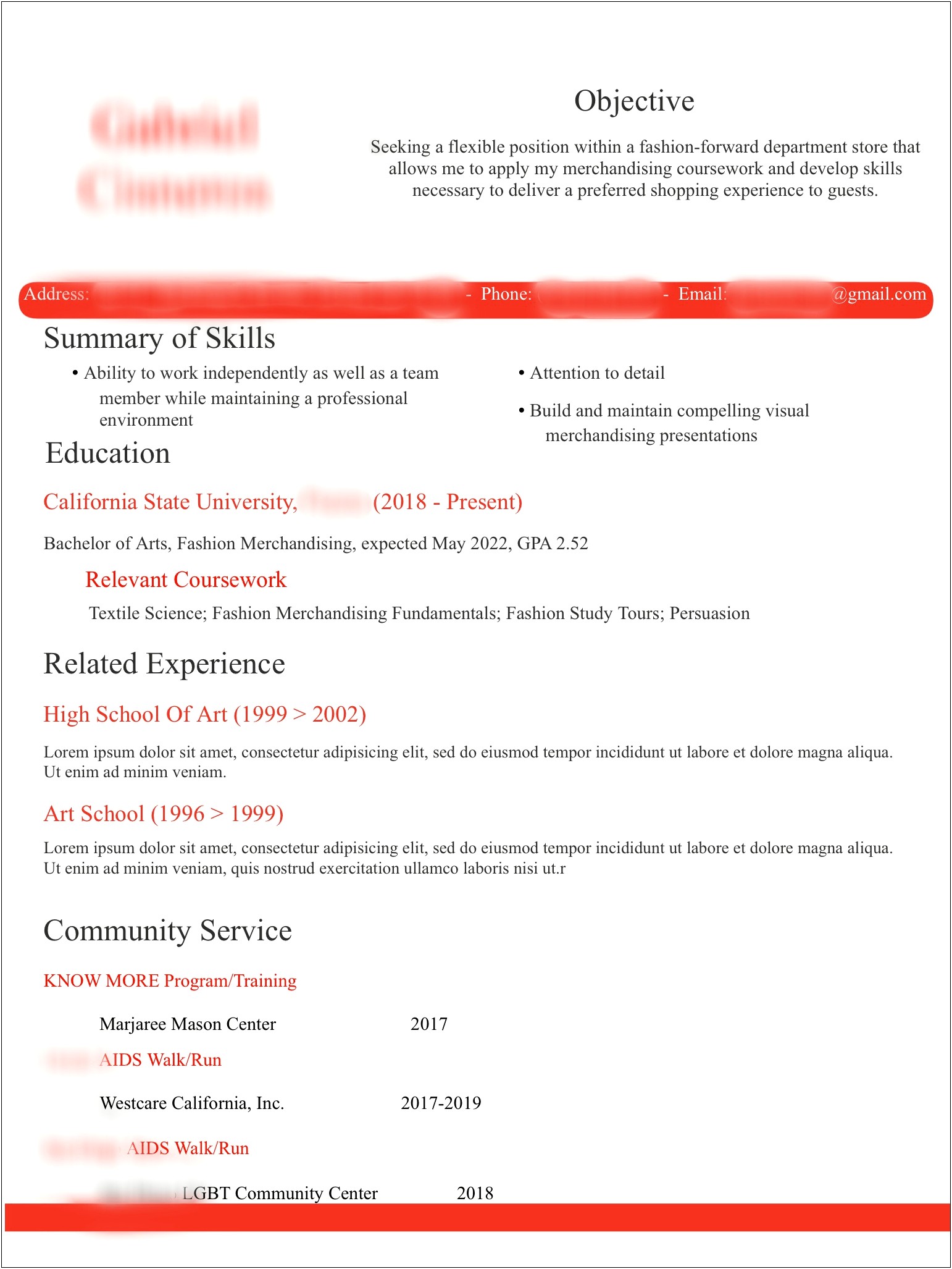 Resumes For The First Time Job Seeker