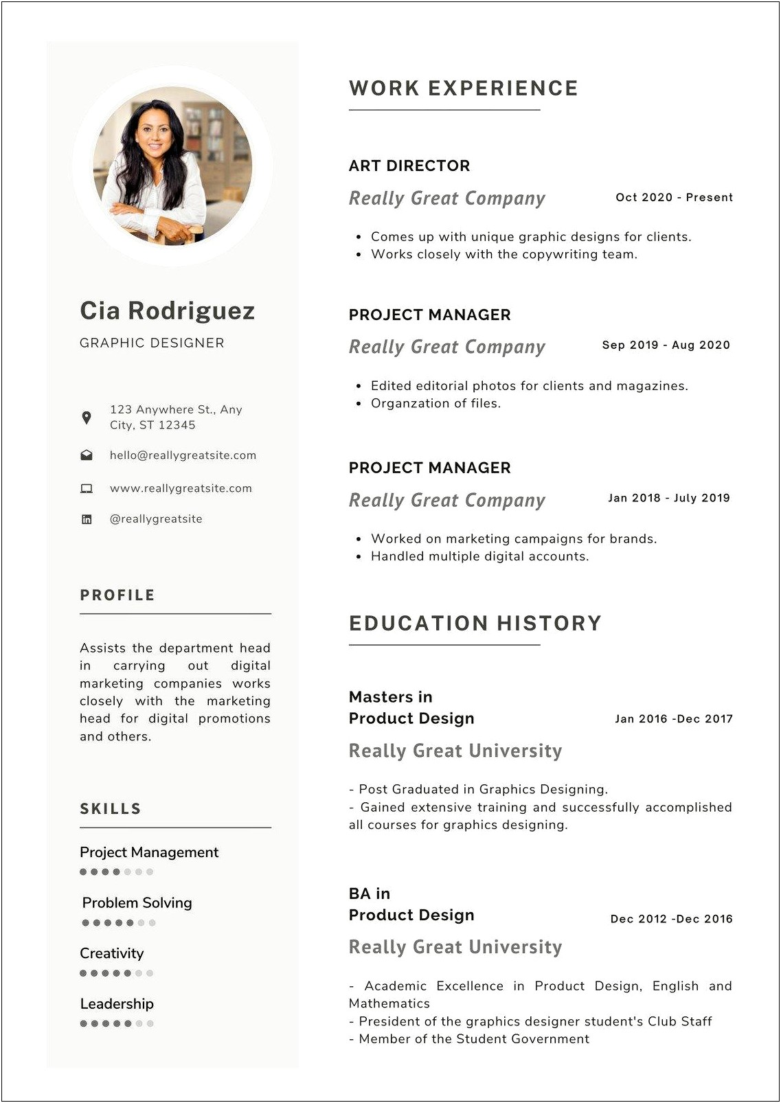 Resumes I Can Print For Free