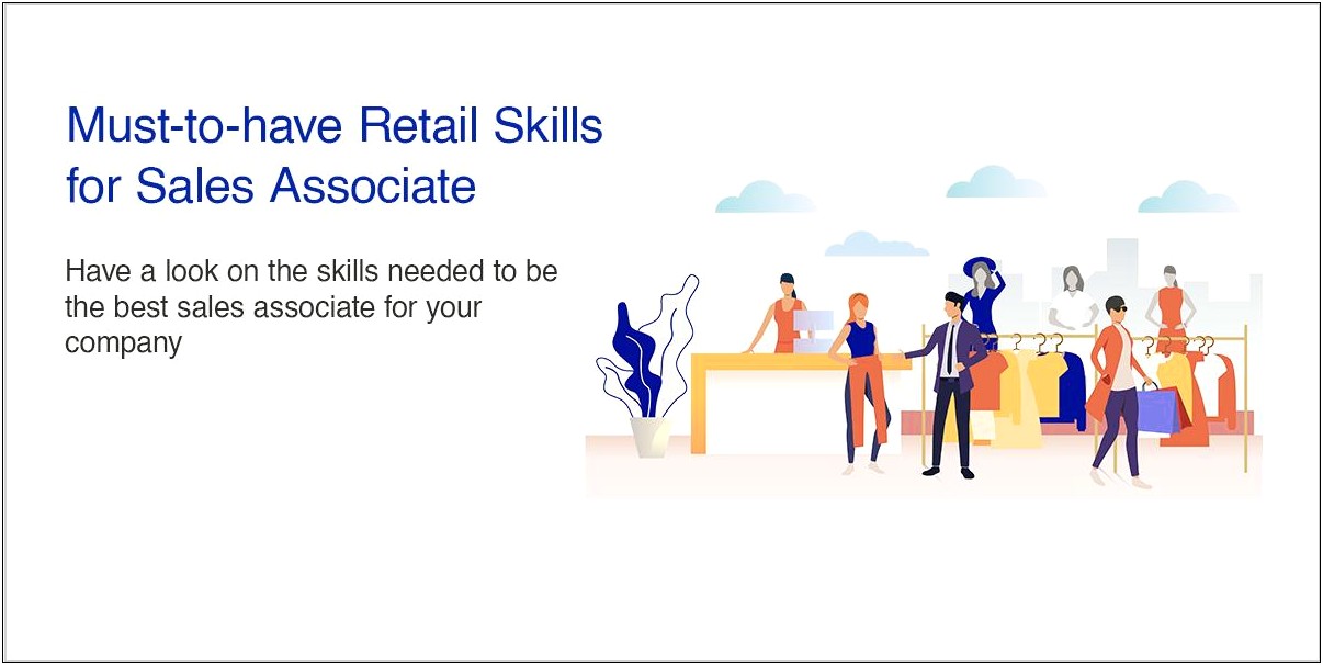 Retail Job Skills To Put On Resume