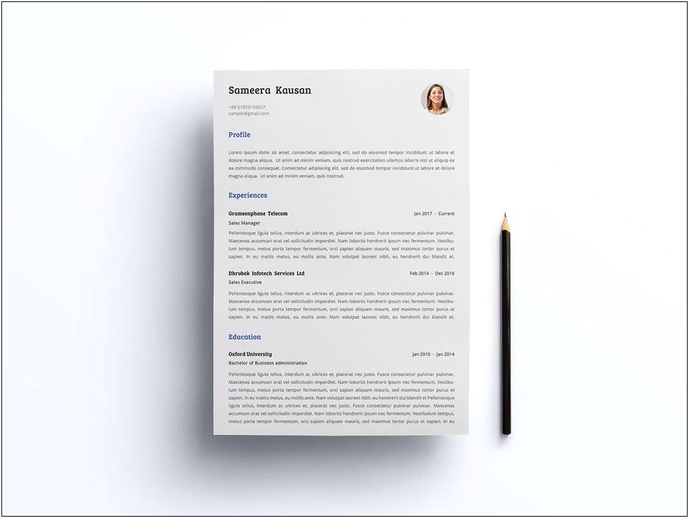 Sample Cover Letter For Resume Microsoft Word