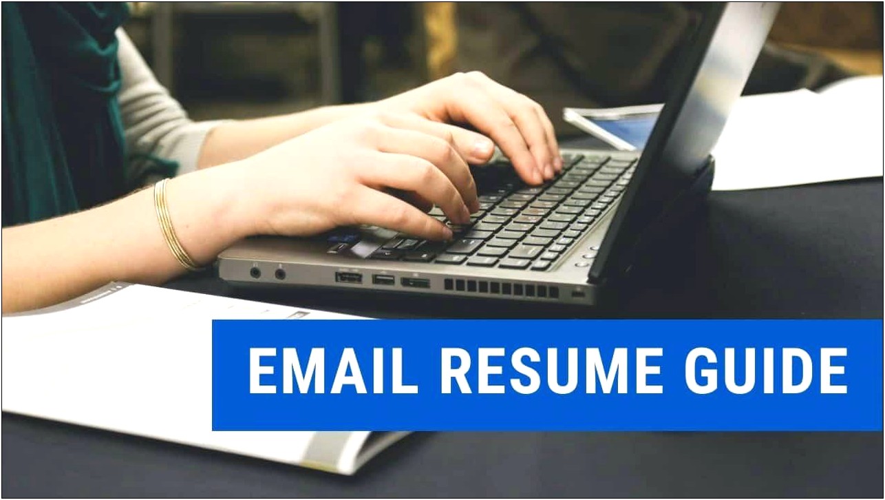 Sample Email Body For Sending Resume