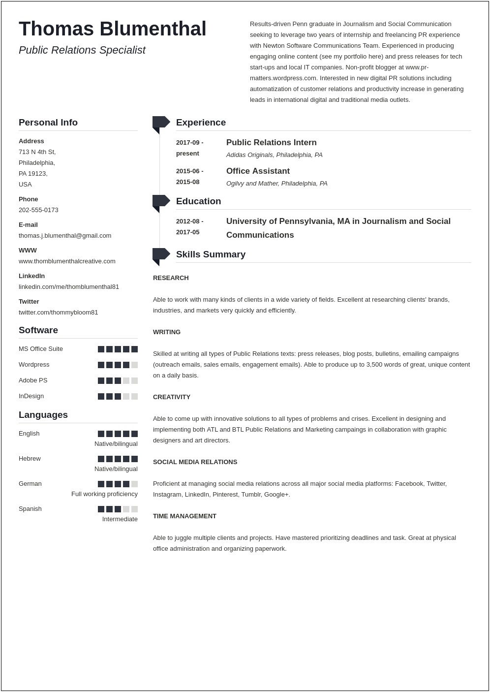Sample Of A Good Functional Resume