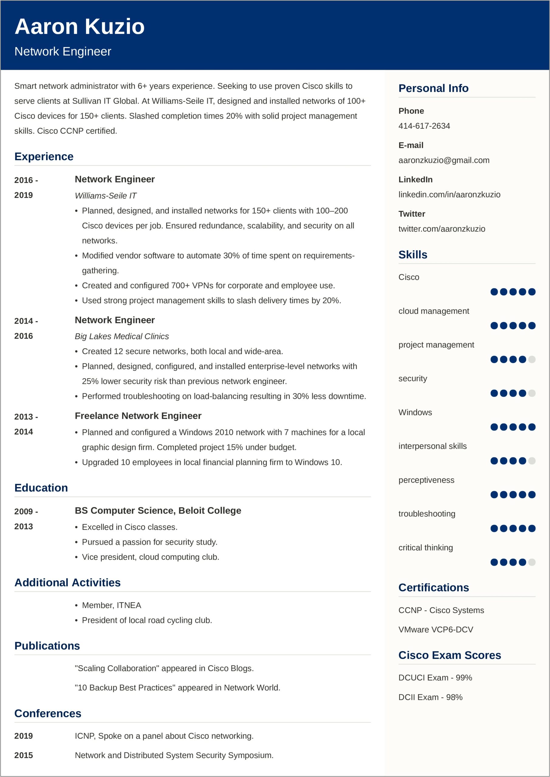 Sample Of Skills And Strengths In Resume