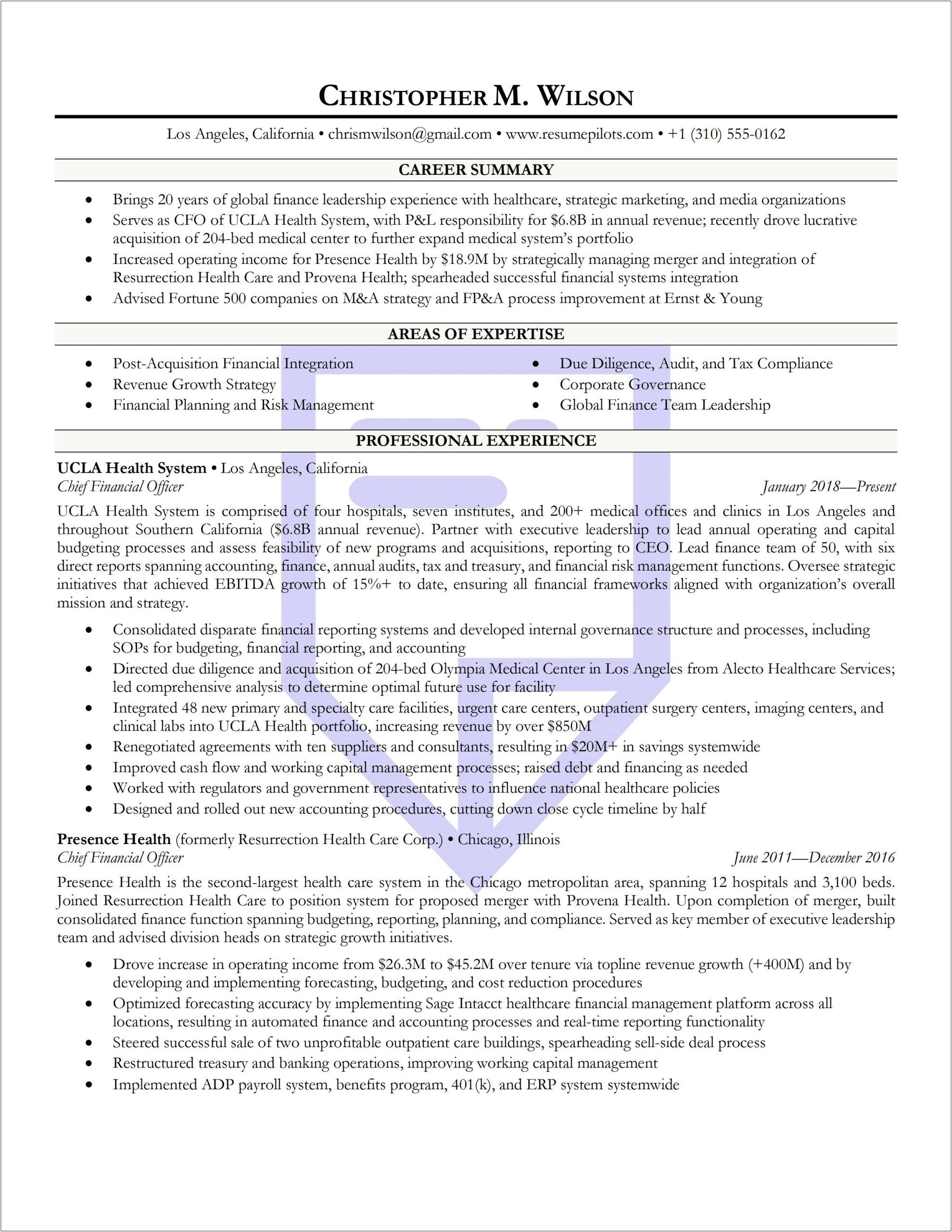 Sample Resume Army Board Biography Example