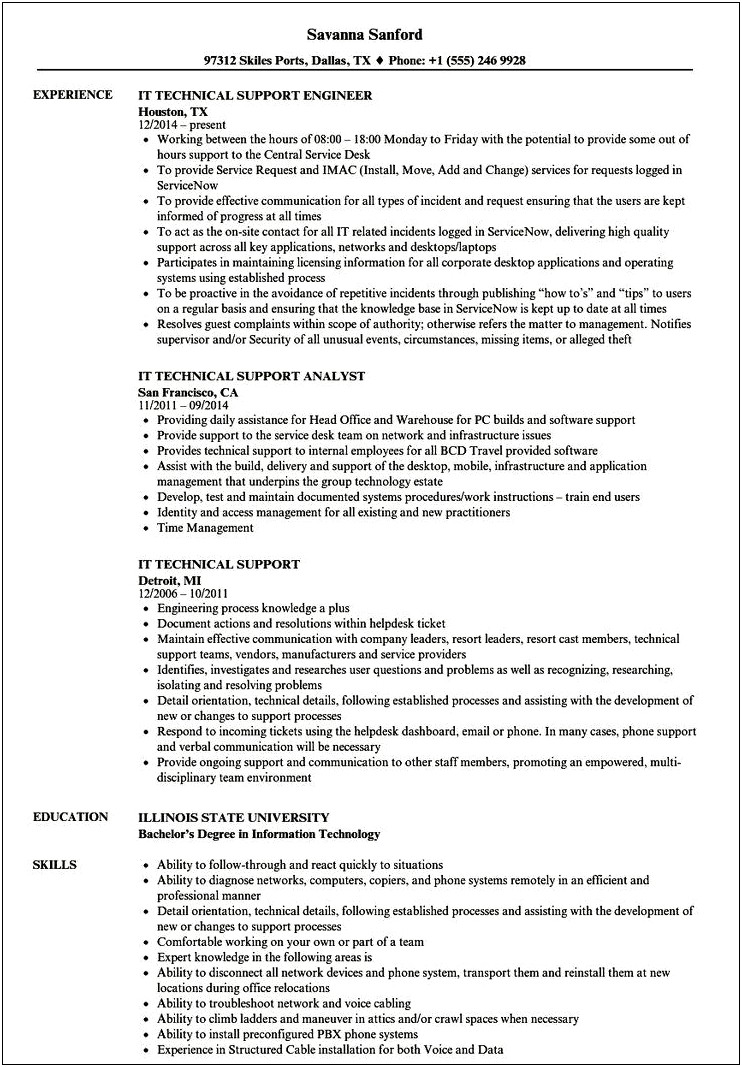 Sample Resume For Hr Generalist Livecareer