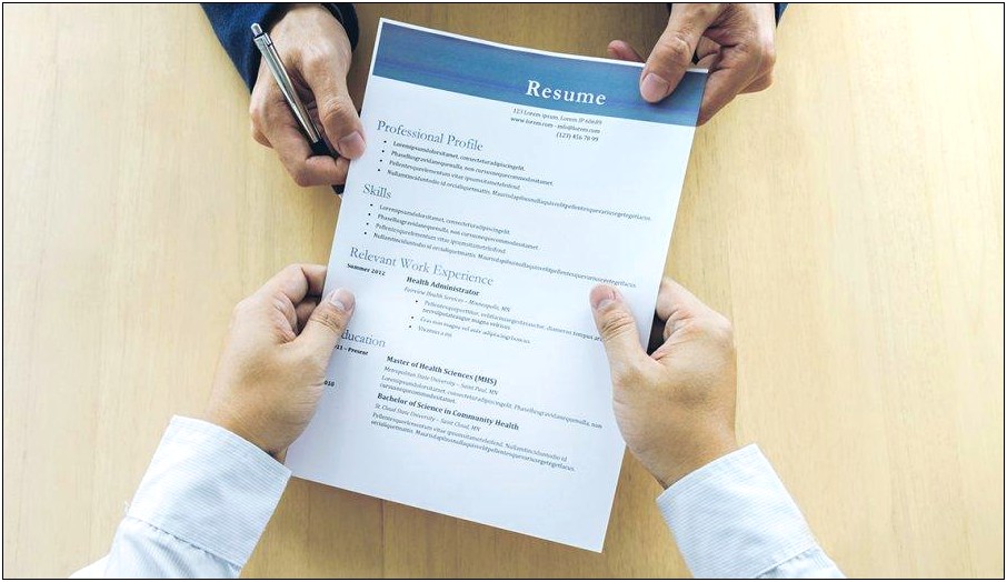 Sample Resume For Older Job Seekers