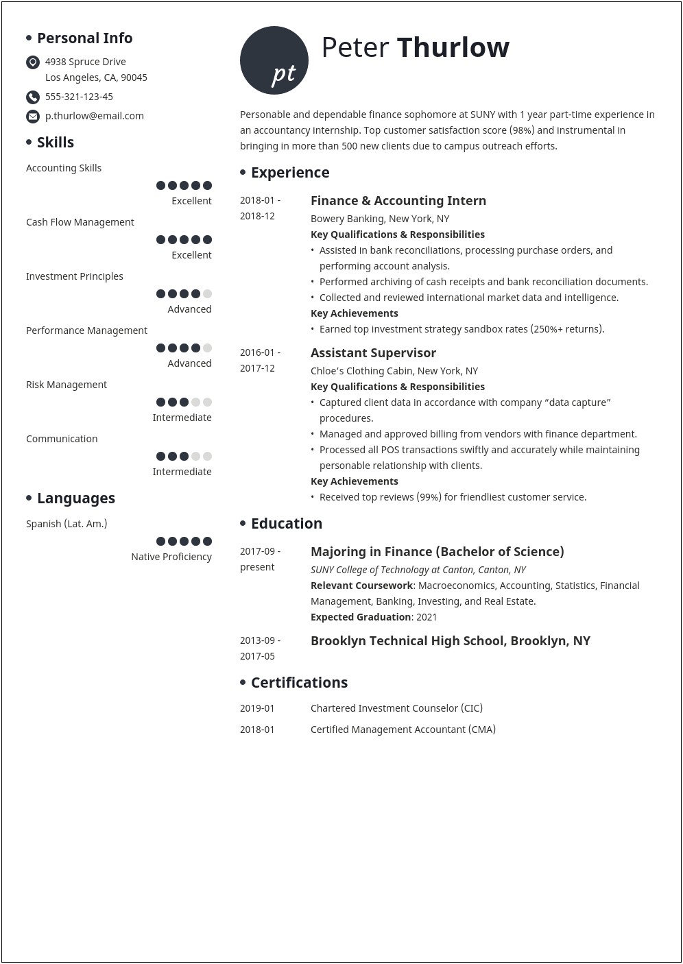 Sample Resume Format For Ojt Information Technology