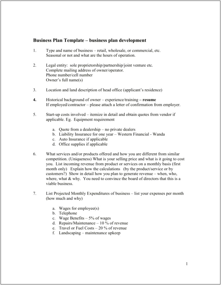 Sample Resume Owner Of Landscaping Business