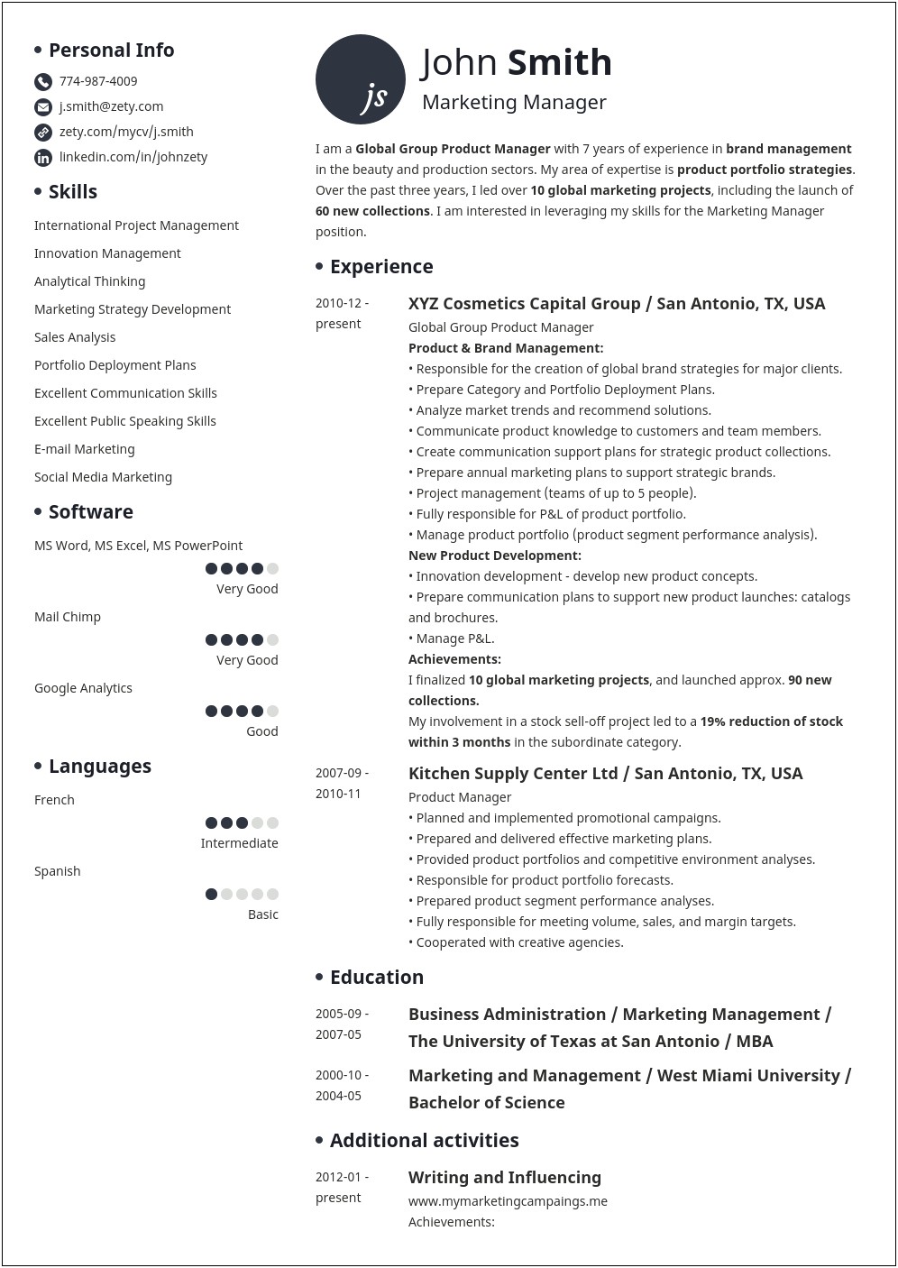 Sample Resume With Only High School Education