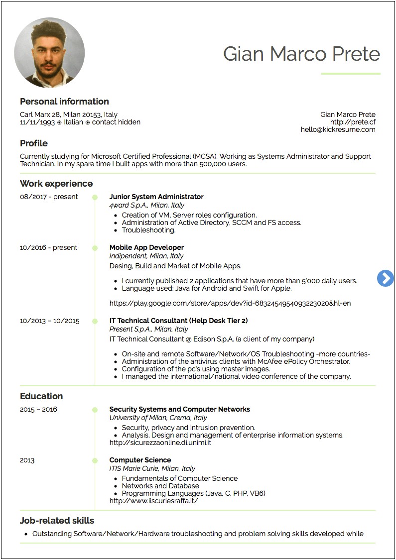 Sample Resumes Showing Experience With Play And Akka
