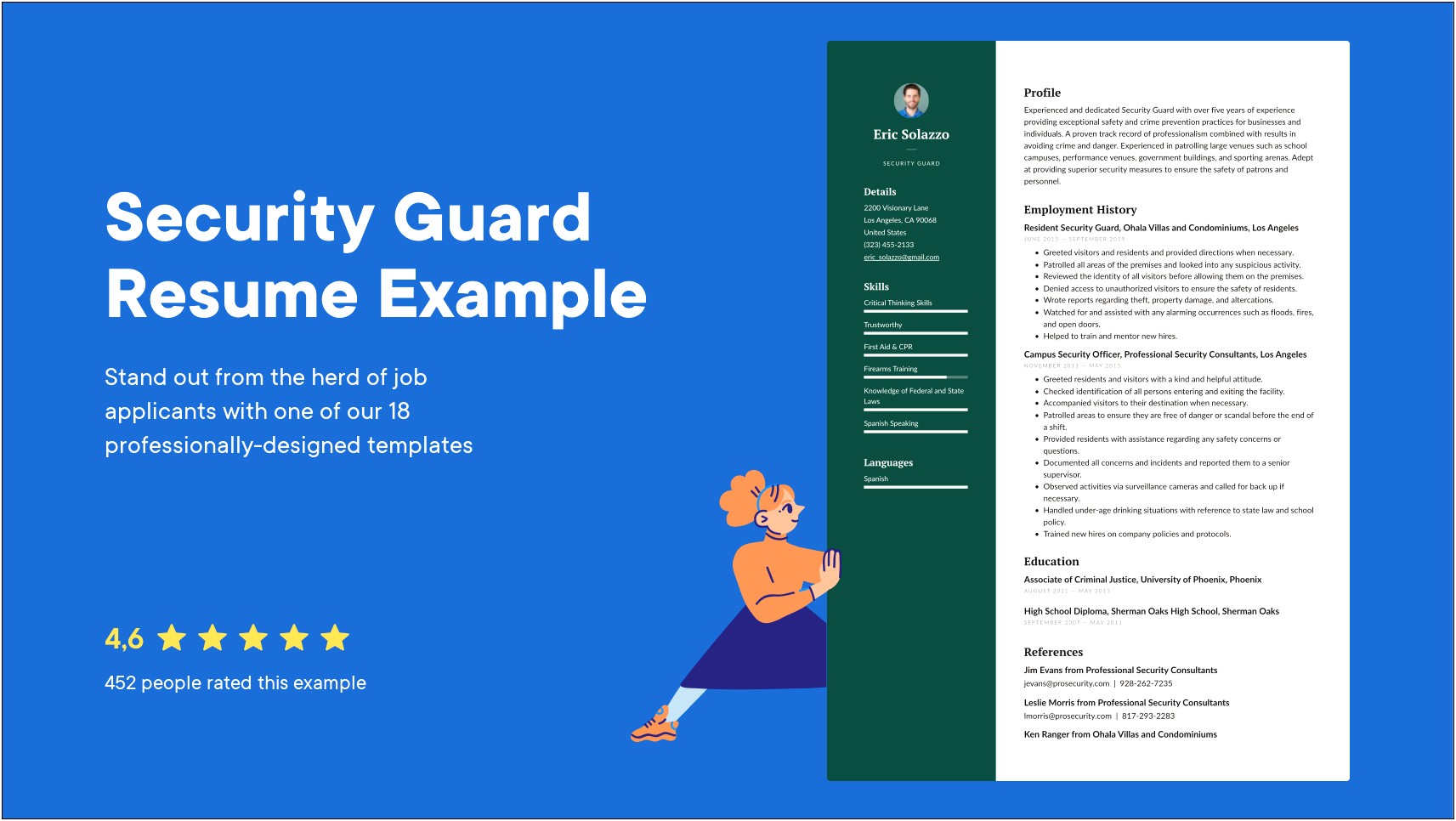 Security Guard Job Duties On Resume