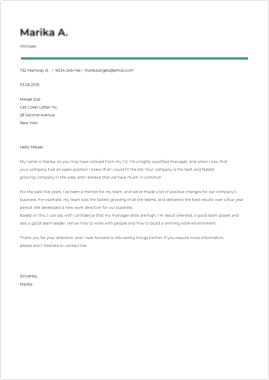Senior Financial Analyst Cover Letter Resume