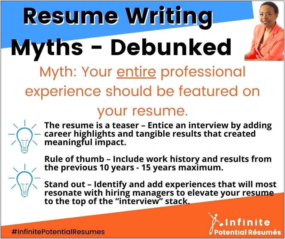 Should An Interview Resume Include Full Job History